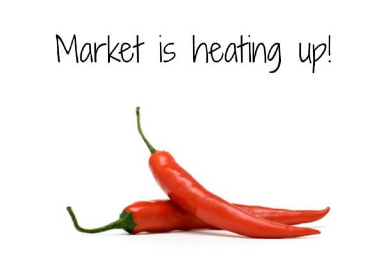 Market is heating up